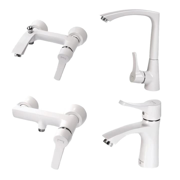 ست شیرآلات ادرینا مدل لوتوس Edrina Lotus Set Faucet